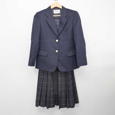 【中古】千葉県 三田中学校 女子制服 3点 (ブレザー・スカート・スカート) sf083642