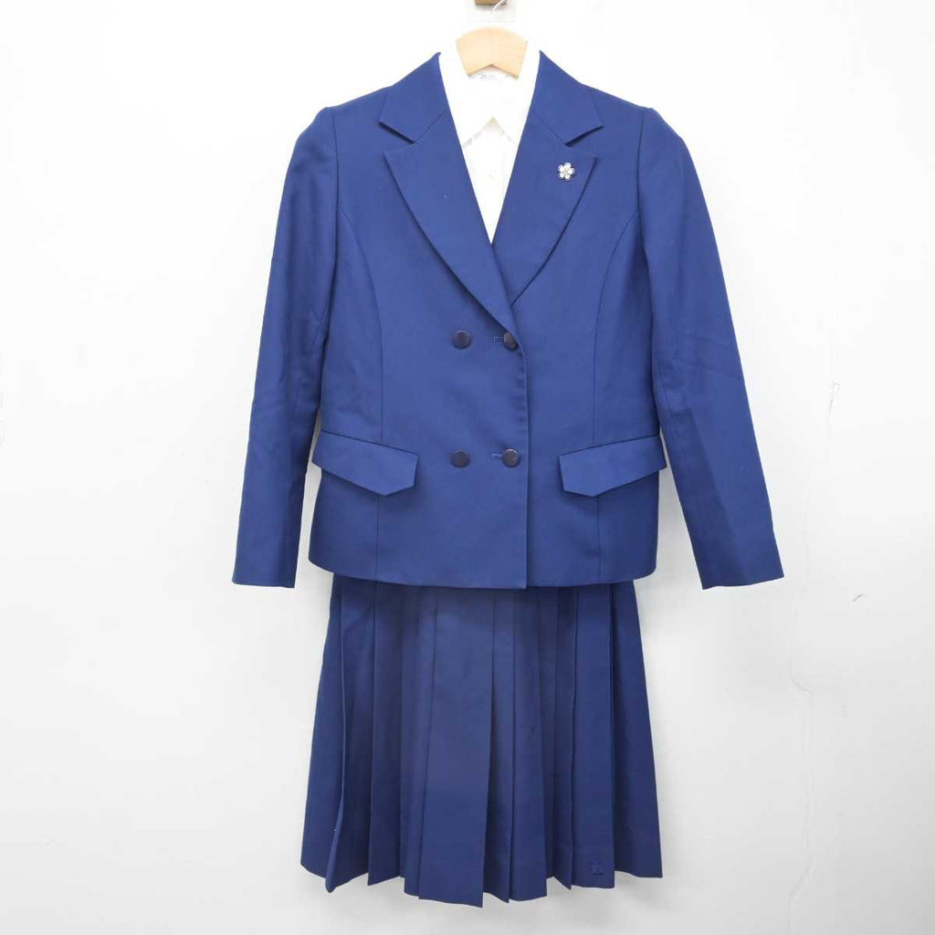 【中古】千葉県 検見川高等学校 女子制服 4点 (ブレザー・シャツ・スカート) sf083663 | 中古制服通販パレイド