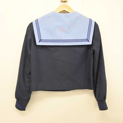 【中古】大阪府 取石中学校 女子制服 3点 (セーラー服・スカート) sf083666