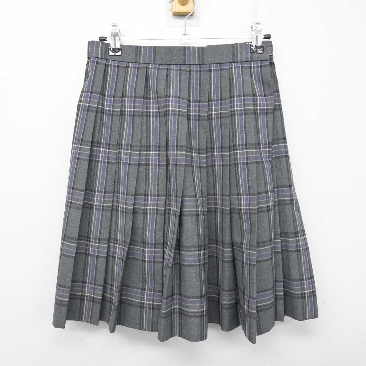 【中古】東京都 向丘高等学校 女子制服 2点 (シャツ・スカート) sf083692