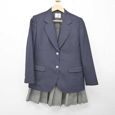 【中古】東京都 桜川中学校 女子制服 3点 (ブレザー・スカート・スカート) sf083693