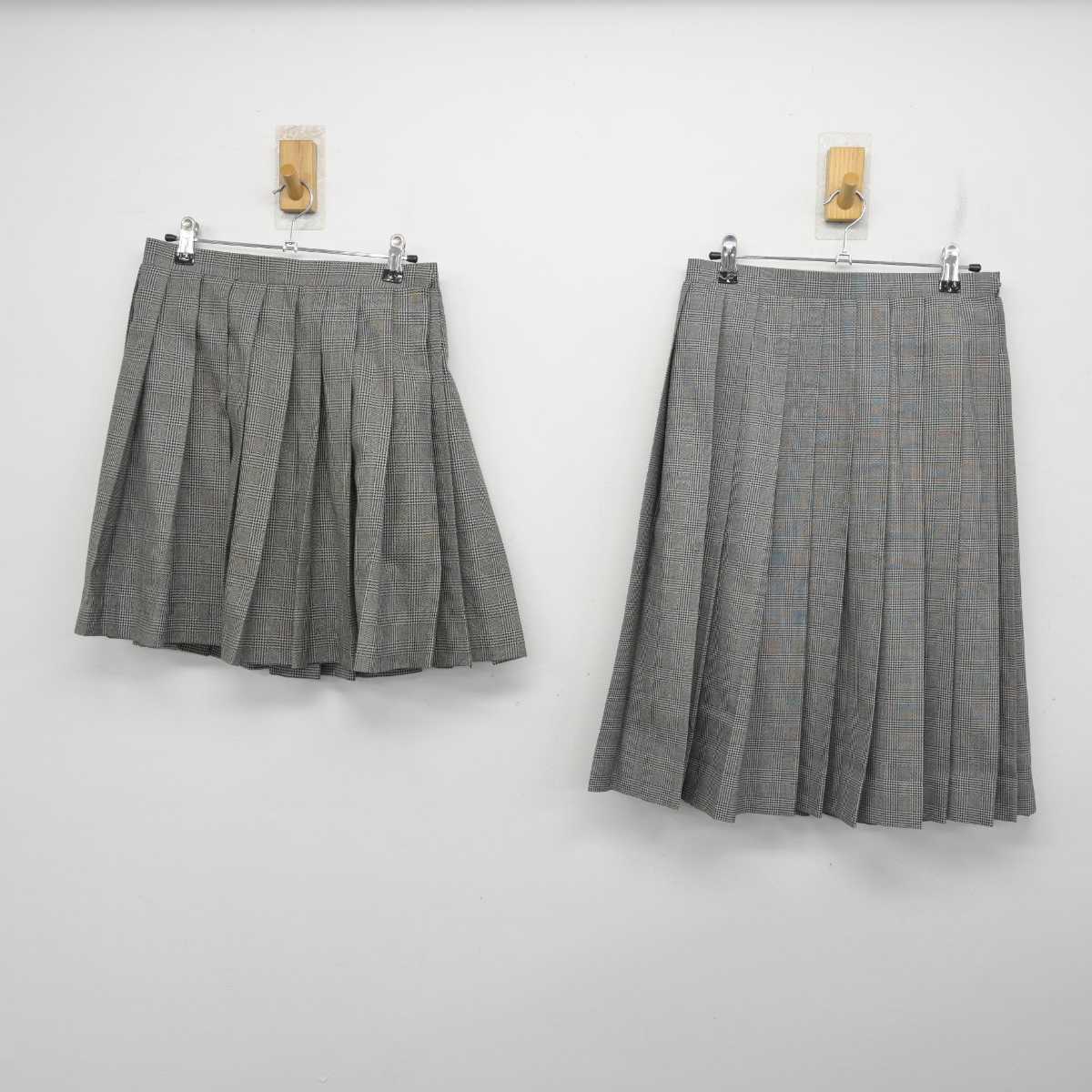 【中古】東京都 桜川中学校 女子制服 3点 (ブレザー・スカート・スカート) sf083693