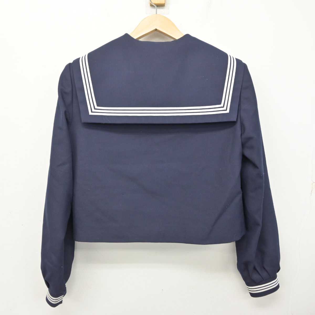 【中古】東京都 板橋第三中学校 女子制服 4点 (セーラー服・ジャンパースカート・スカート) sf083694