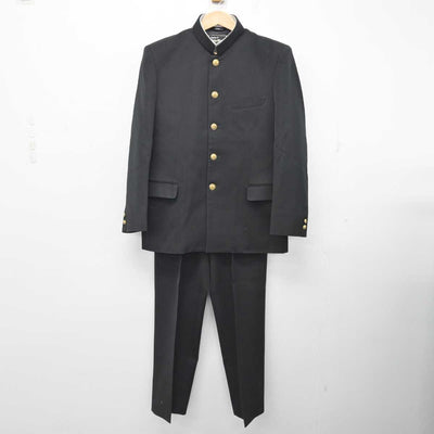 【中古】滋賀県 膳所高等学校 男子制服 4点 (学ラン・ズボン) sf083702