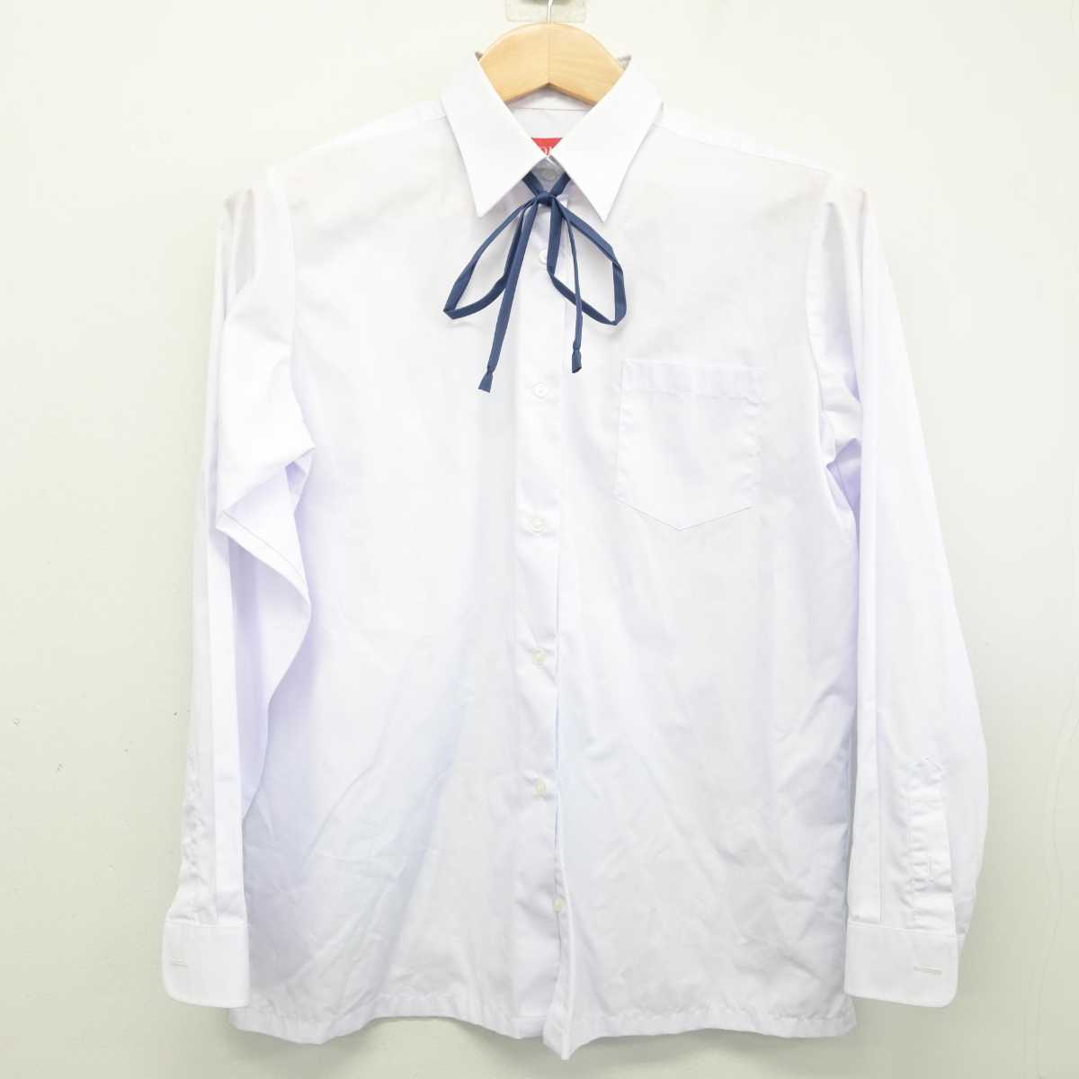 【中古】神奈川県 軽井沢中学校 女子制服 4点 (ブレザー・シャツ・ジャンパースカート) sf083716