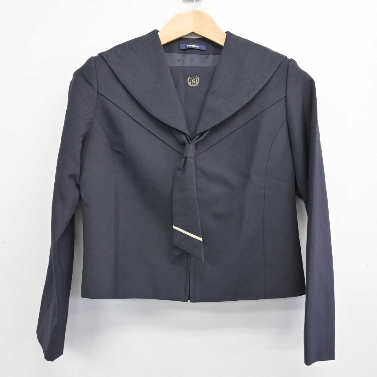 【中古】青森県 新城中学校 女子制服 3点 (セーラー服・スカート) sf083731