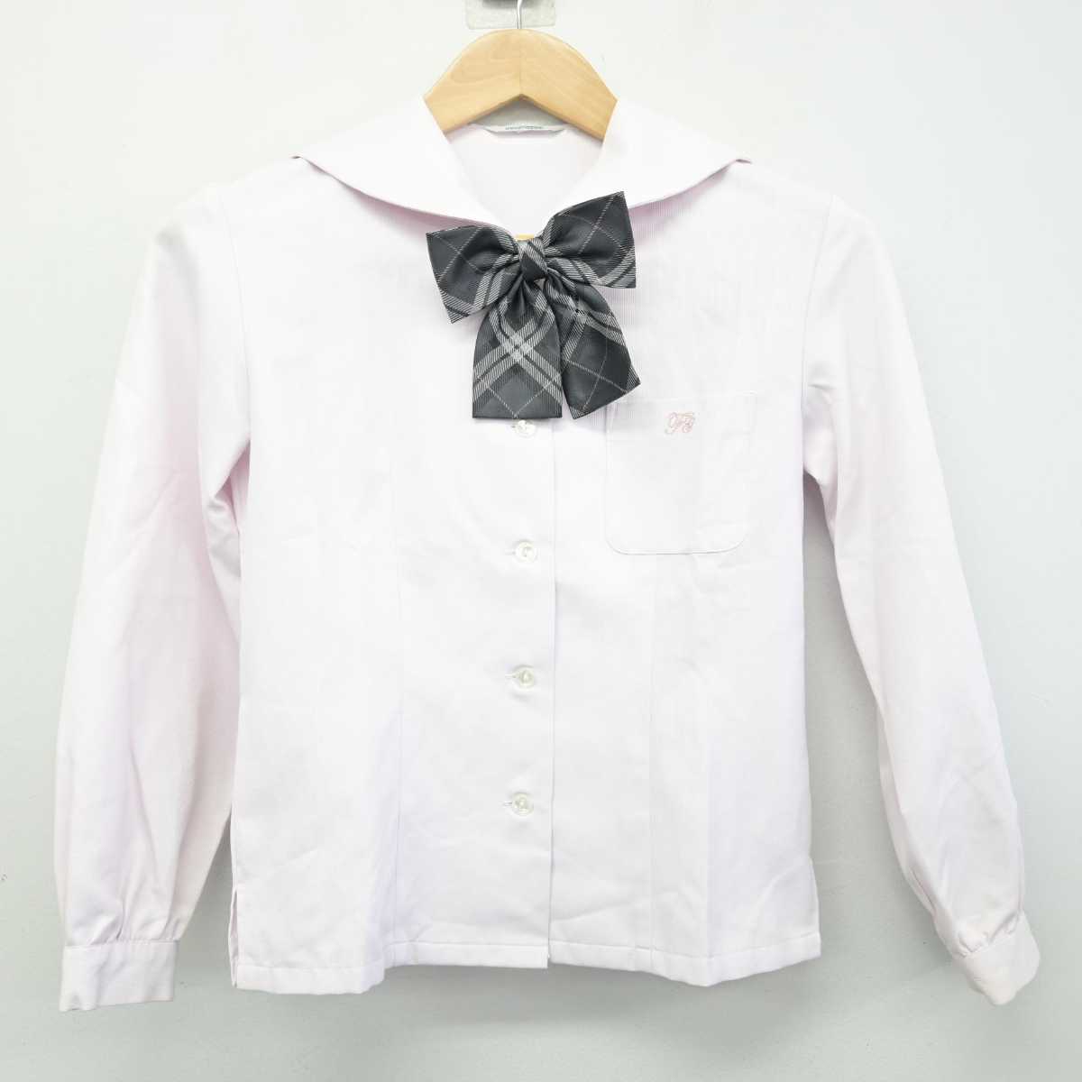 【中古】東京都 藤村女子中学校 女子制服 4点 (ブレザー・ブラウス・スカート) sf083764