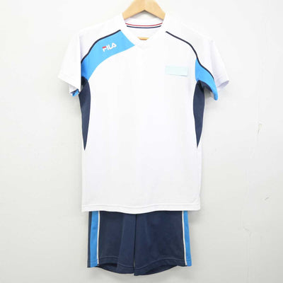 【中古】静岡県 知徳高等学校 女子制服 2点 (体操服 上・体操服 下) sf083770