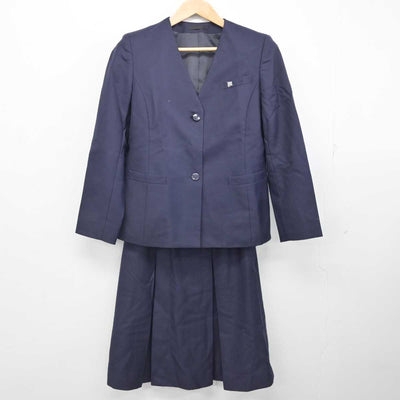 【中古】秋田県 秋田南高等学校 女子制服 2点 (ブレザー・スカート) sf083783