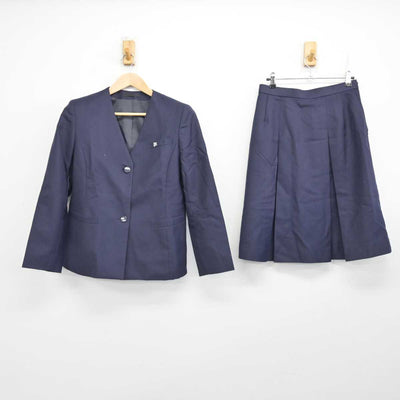 【中古】秋田県 秋田南高等学校 女子制服 2点 (ブレザー・スカート) sf083783