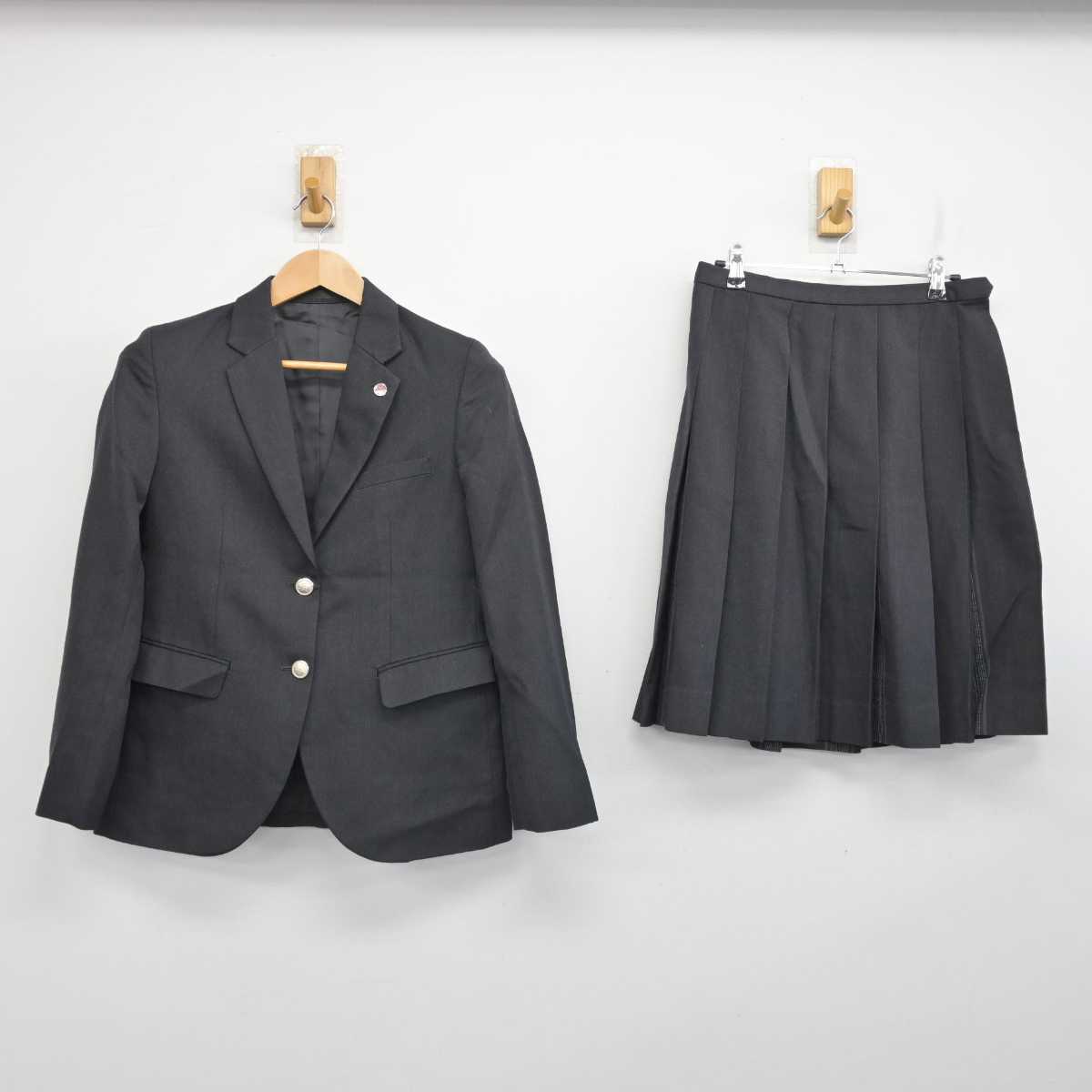 【中古】東京都 西早稲田中学校 女子制服 5点 (ブレザー・スカート) sf083791