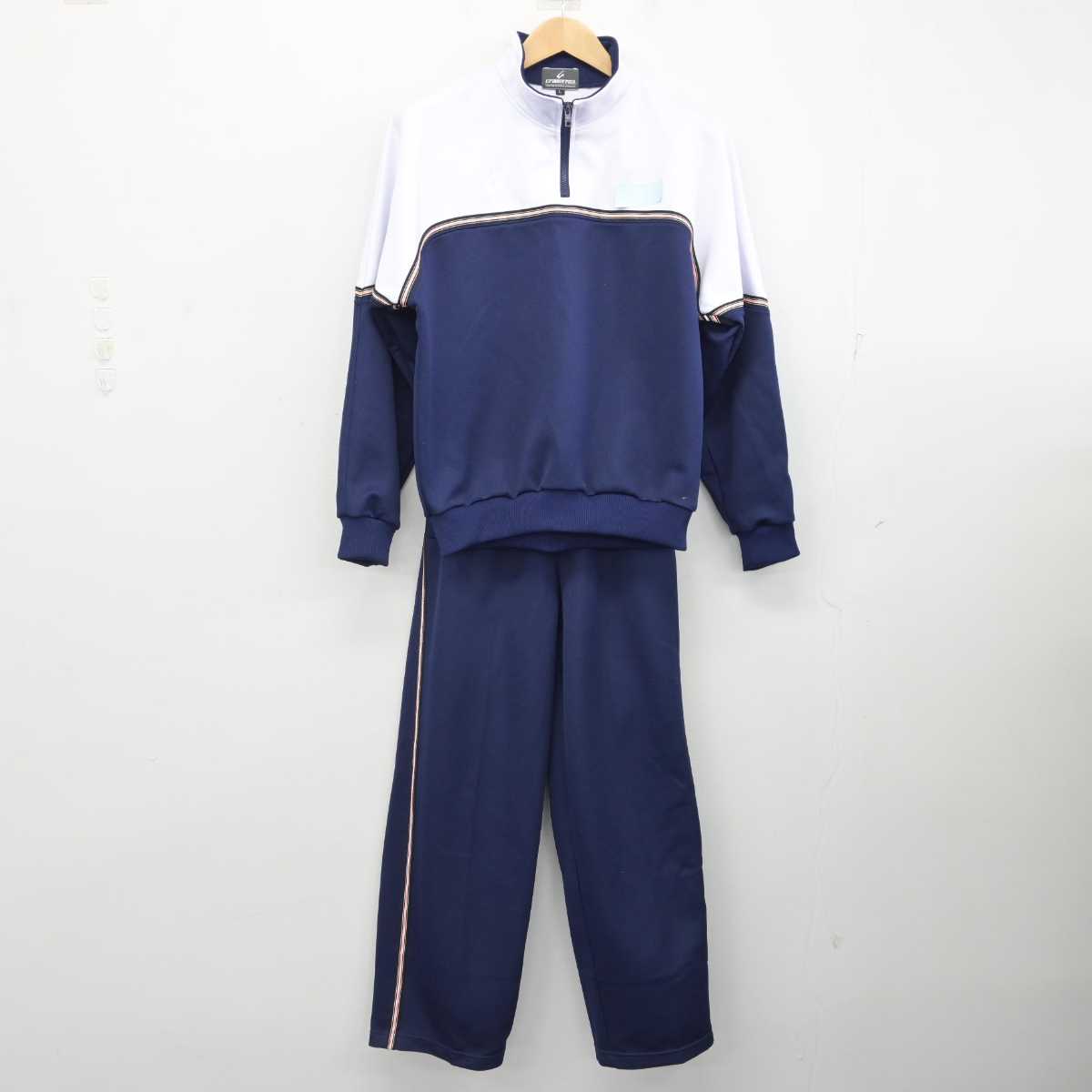 【中古】東京都 東村山市立第三中学校 女子制服 2点 (ジャージ 上・ジャージ 下) sf083793