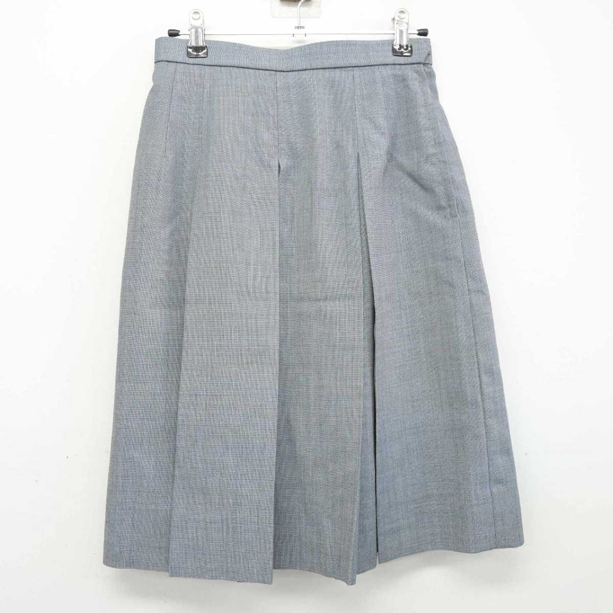 【中古】東京都 稲城第四中学校 女子制服 2点 (ベスト・スカート) sf083797