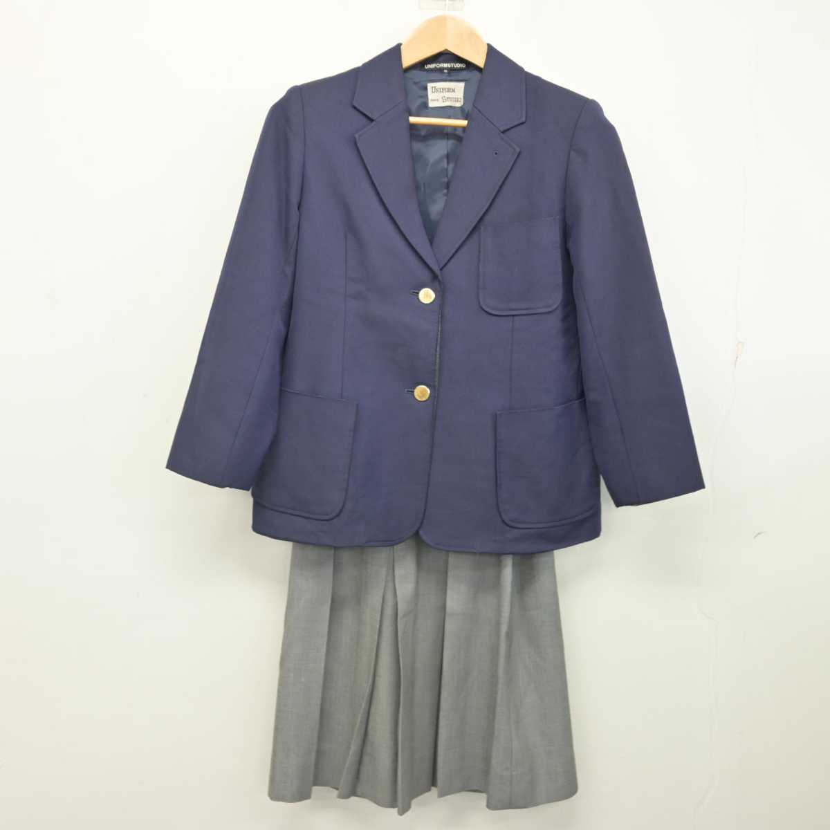 【中古】東京都 稲城第四中学校 女子制服 3点 (ブレザー・ベスト・スカート) sf083798