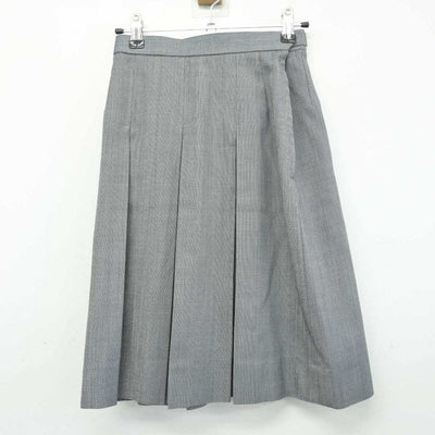 【中古】東京都 稲城第四中学校 女子制服 2点 (ベスト・スカート) sf083799