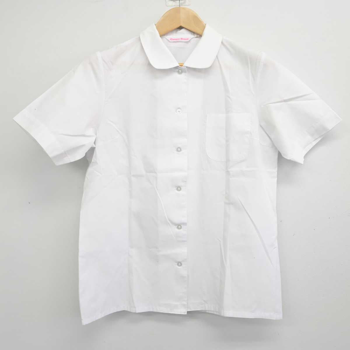 【中古】埼玉県 名細中学校 女子制服 2点 (シャツ・スカート) sf083804