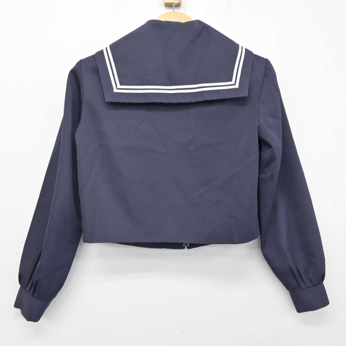 【中古】愛知県 桜井中学校 女子制服 2点 (セーラー服) sf083816