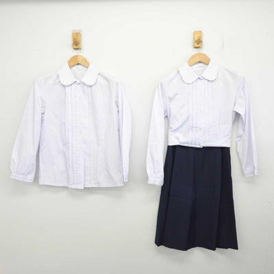 【中古】栃木県 宇都宮中央女子高等学校 女子制服 5点 (ブレザー・ベスト・シャツ・スカート) sf083841