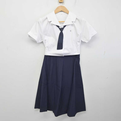 【中古】栃木県 宇都宮中央女子高等学校 女子制服 3点 (シャツ・スカート) sf083842