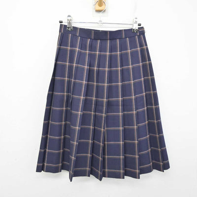 【中古】栃木県 作新学院高等学校 女子制服 2点 (シャツ・スカート) sf083845