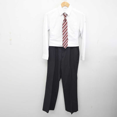 【中古】北海道 旭川南高等学校 女子制服 4点 (ブレザー・シャツ・ズボン) sf083858