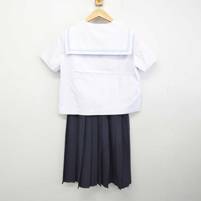 【中古】長崎県 東長崎中学校 女子制服 2点 (セーラー服・スカート) sf083869