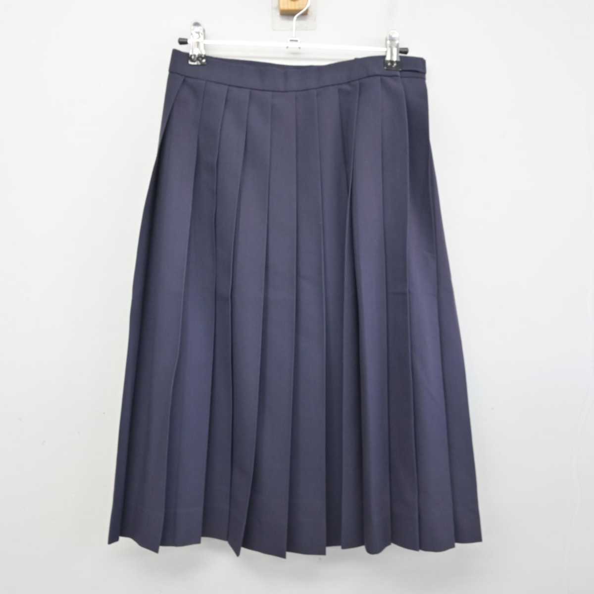 【中古】長崎県 東長崎中学校 女子制服 3点 (セーラー服・スカート) sf083871