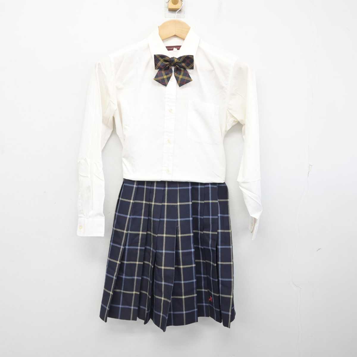 【中古】東京都 日本芸術高等学園 女子制服 4点 (ブレザー・シャツ・スカート) sf083899