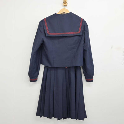 【中古】大阪府 三国丘中学校 女子制服 4点 (セーラー服・スカート) sf083934