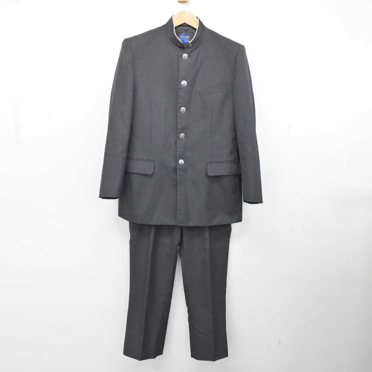 【中古】福岡県 朝倉東高等学校 男子制服 3点 (学ラン・ズボン) sf083950