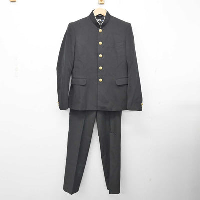 【中古】鹿児島県  ラ・サール中学校・高等学校 男子制服 3点 (学ラン・ズボン) sf083963