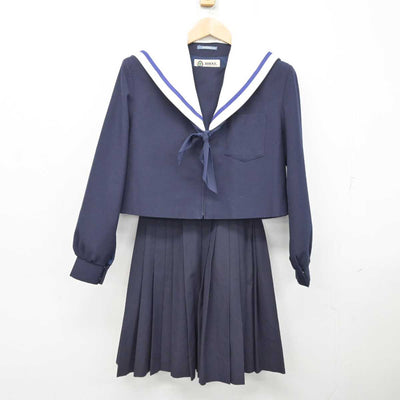 【中古】愛知県 扇台中学校 女子制服 2点 (セーラー服・スカート) sf083978