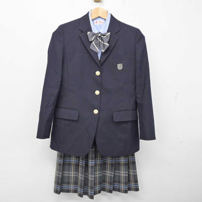 【中古】東京都 拓殖大学第一高等学校 女子制服 5点 (ブレザー・シャツ・スカート) sf083979