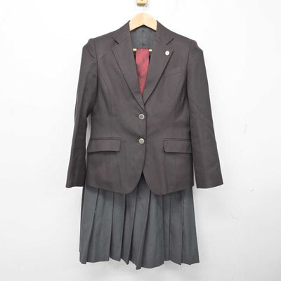 【中古】東京都 八王子市立第四中学校 女子制服 5点 (ブレザー・スカート) sf083986