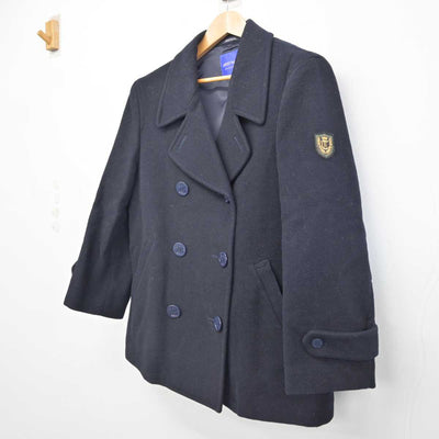 【中古】東京都 帝京大学高等学校 女子制服 1点 (コート) sf084003