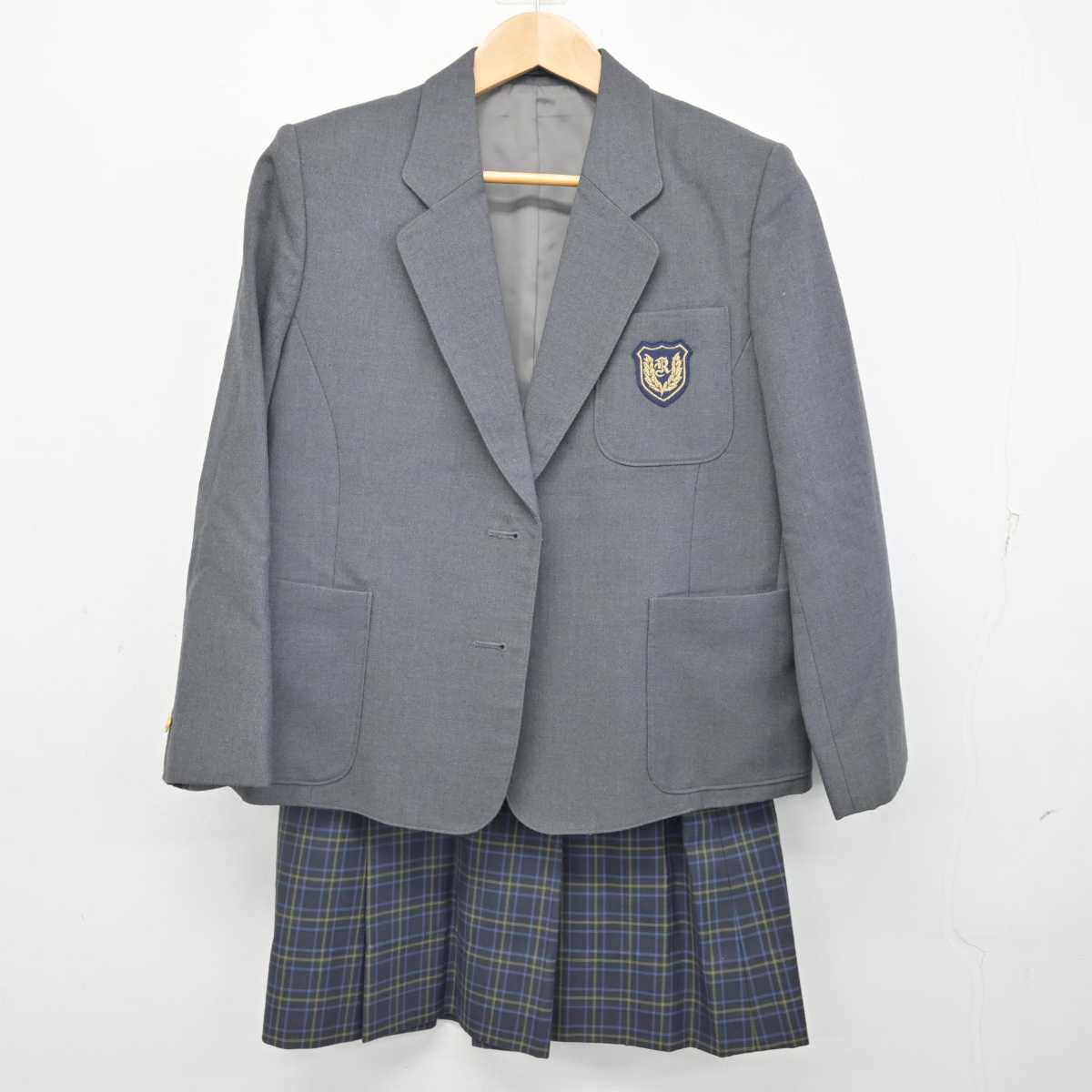 【中古】東京都 小金井第二中学校 女子制服 3点 (ブレザー・スカート・スカート) sf084011