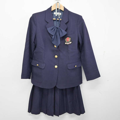 【中古】愛知県 安城学園高等学校 女子制服 4点 (ブレザー・スカート) sf084014