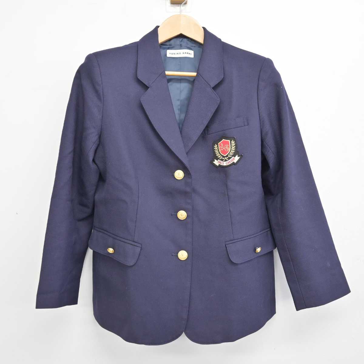 【中古】愛知県 安城学園高等学校 女子制服 4点 (ブレザー・スカート) sf084014