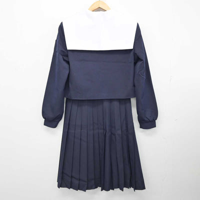 【中古】愛知県 安城北中学校 女子制服 5点 (セーラー服・スカート) sf084018