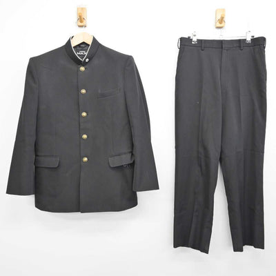 【中古】福島県 磐城高等学校 男子制服 3点 (学ラン・ズボン) sf084024