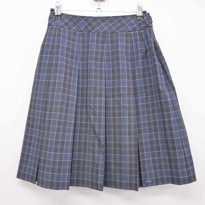 【中古】京都府 大谷中学･高等学校 女子制服 5点 (ブレザー・ニット・シャツ・スカート) sf084050