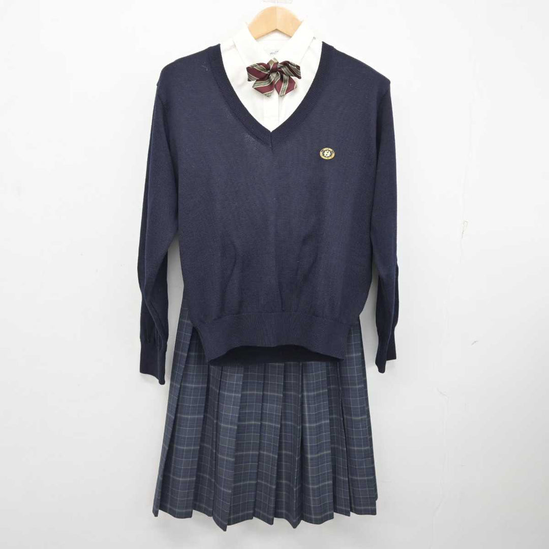 制服 中古】東京都 広尾学園小石川中学校・高等学校 女子制服 5点