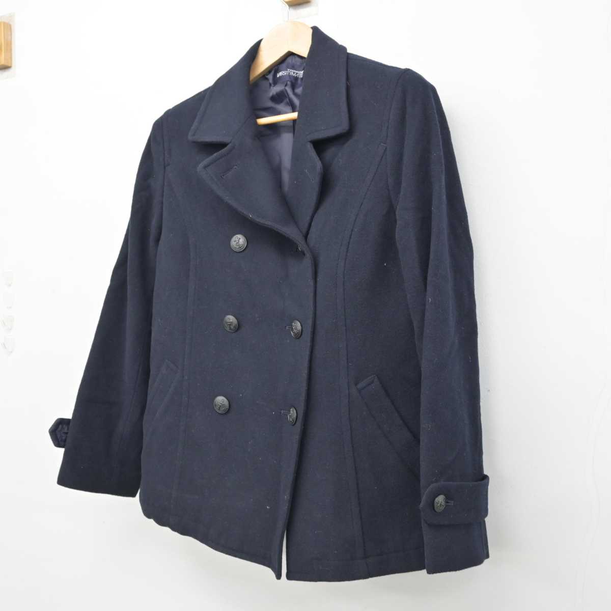 【中古】埼玉県 草加高等学校 女子制服 2点 (コート) sf084066