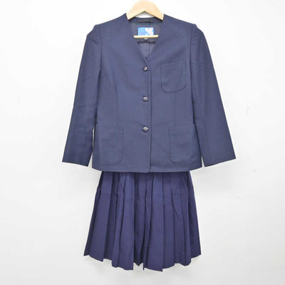 【中古】奈良県 生駒中学校 女子制服 2点 (ブレザー・スカート) sf084068