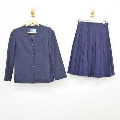 【中古】奈良県 生駒中学校 女子制服 2点 (ブレザー・スカート) sf084068