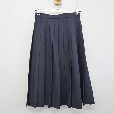 【中古】富山県 富山市立大泉中学校 女子制服 3点 (ブレザー・スカート) sf084082