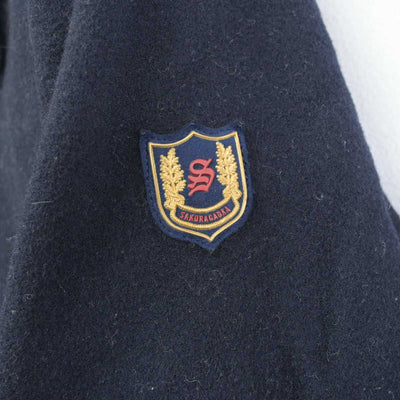 【中古】東京都 桜丘高等学校 女子制服 1点 (コート) sf084089