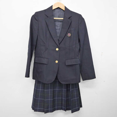 【中古】兵庫県 淡路三原高等学校 女子制服 2点 (ブレザー・スカート) sf084104