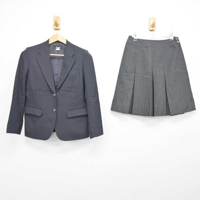 【中古】東京都 大成高等学校 女子制服 2点 (ブレザー・スカート) sf084141