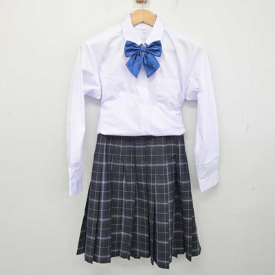 【中古】東京都 第一商業高等学校 女子制服 5点 (ブレザー・ベスト・シャツ・スカート) sf084208